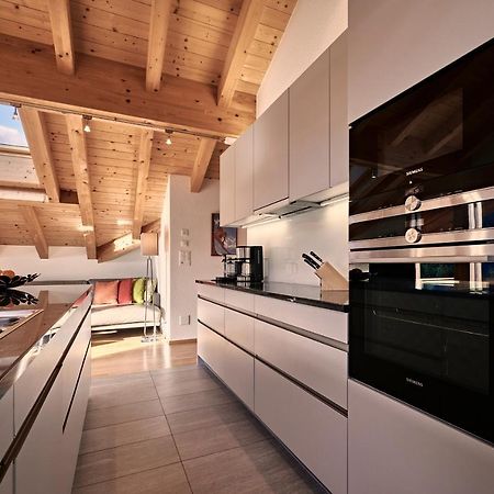 Chalet Bergfrieden Penthouse Wengen Esterno foto
