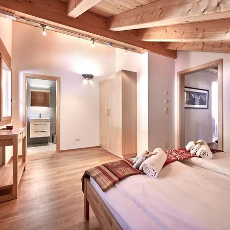 Chalet Bergfrieden Penthouse Wengen Esterno foto