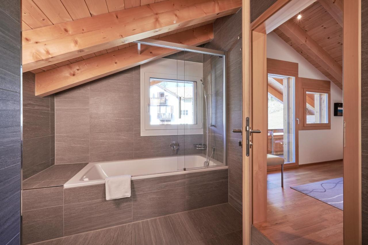 Chalet Bergfrieden Penthouse Wengen Esterno foto